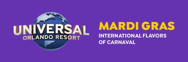 Universal Orlando Resort Mardi Gras International Flavors of Carnaval